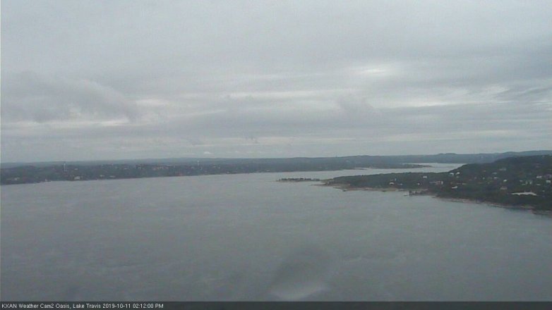 Lake Travis webcam, October 11, 2019 1:15 PM CT