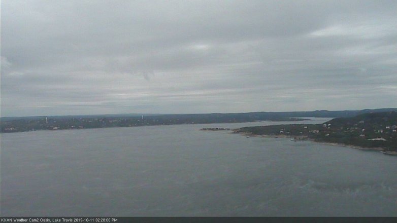 Lake Travis webcam, October 11, 2019 1:30 PM CT