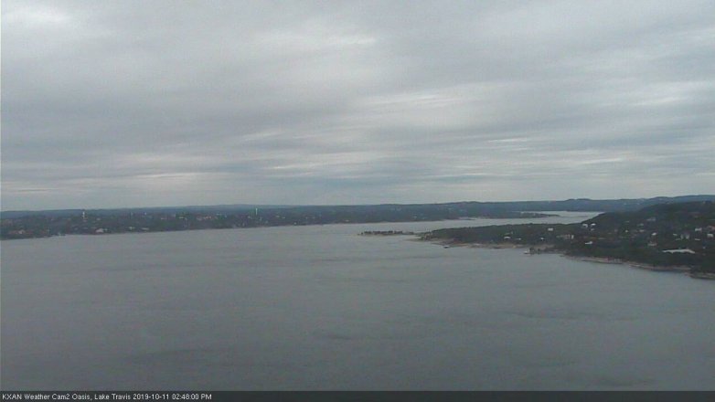 Lake Travis webcam, October 11, 2019 1:50 PM CT