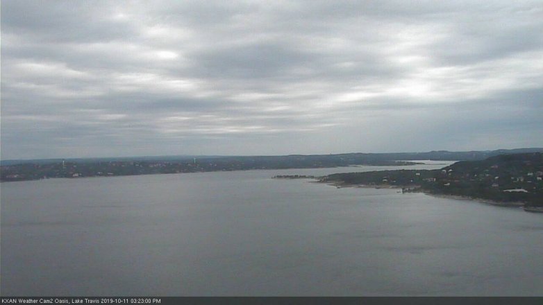 Lake Travis webcam, October 11, 2019 2:25 PM CT