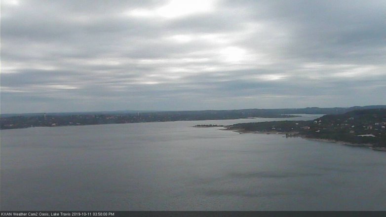 Lake Travis webcam, October 11, 2019 3:00 PM CT