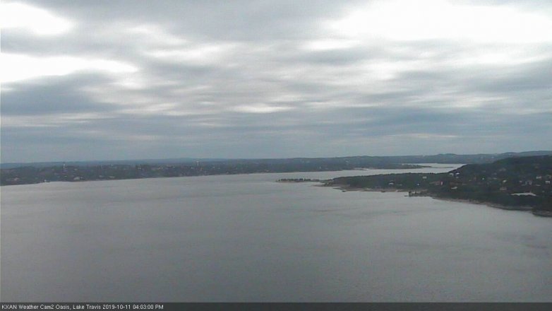 Lake Travis webcam, October 11, 2019 3:05 PM CT