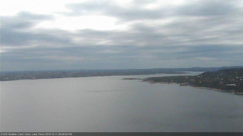 Lake Travis webcam, October 11, 2019 3:10 PM CT