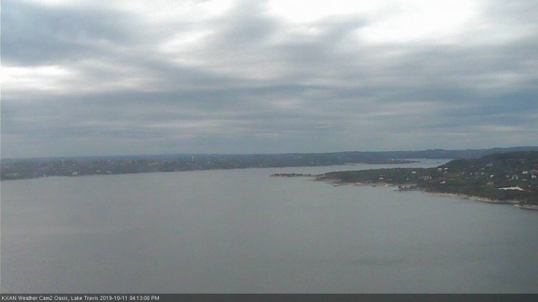 Lake Travis webcam, October 11, 2019 3:15 PM CT