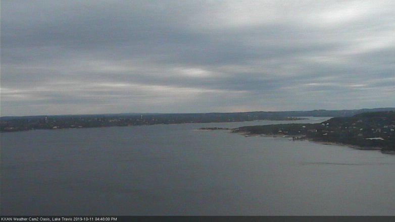 Lake Travis webcam, October 11, 2019 3:50 PM CT