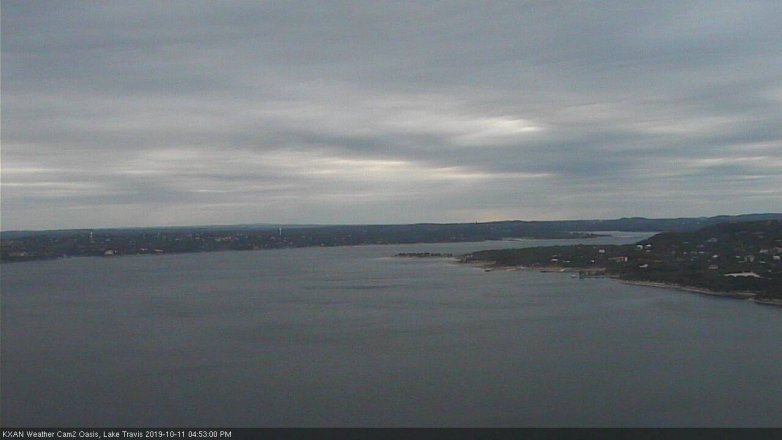 Lake Travis webcam, October 11, 2019 3:55 PM CT