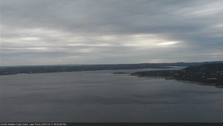 Lake Travis webcam, October 11, 2019 4:05 PM CT