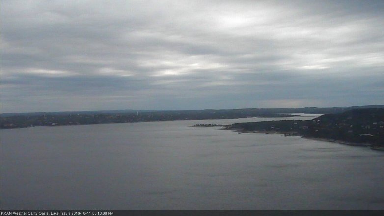 Lake Travis webcam, October 11, 2019 4:15 PM CT