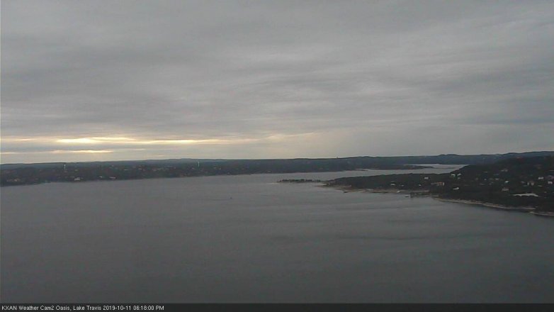 Lake Travis webcam, October 11, 2019 5:20 PM CT