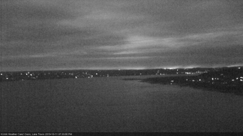 Lake Travis webcam, October 11, 2019 6:35 PM CT