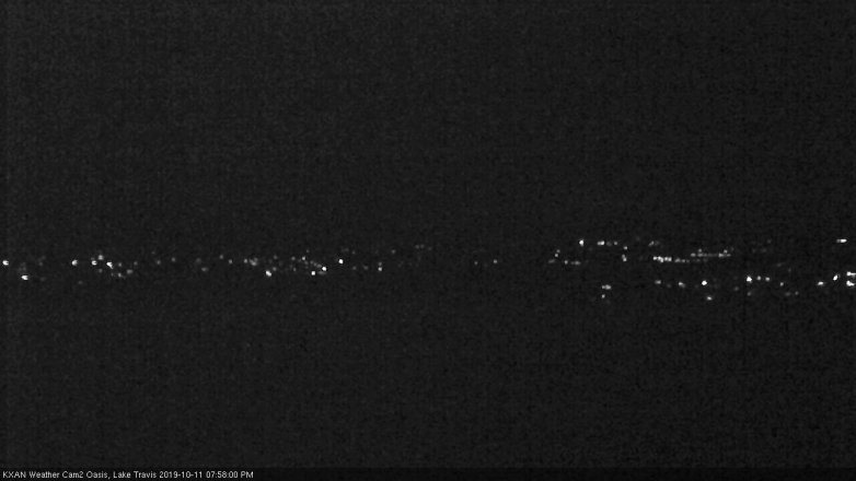 Lake Travis webcam, October 11, 2019 7:00 PM CT