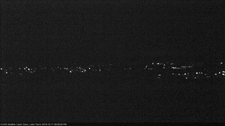 Lake Travis webcam, October 11, 2019 7:10 PM CT