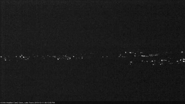 Lake Travis webcam, October 11, 2019 7:15 PM CT