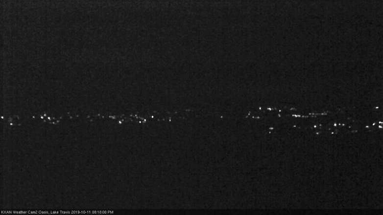 Lake Travis webcam, October 11, 2019 7:20 PM CT