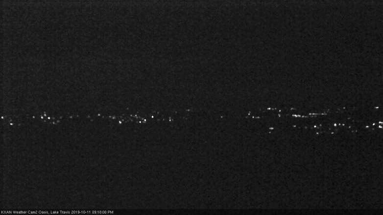Lake Travis webcam, October 11, 2019 8:20 PM CT