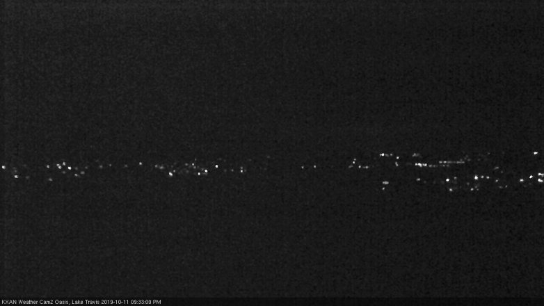 Lake Travis webcam, October 11, 2019 8:35 PM CT