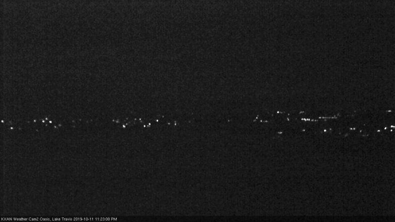 Lake Travis webcam, October 11, 2019 10:25 PM CT