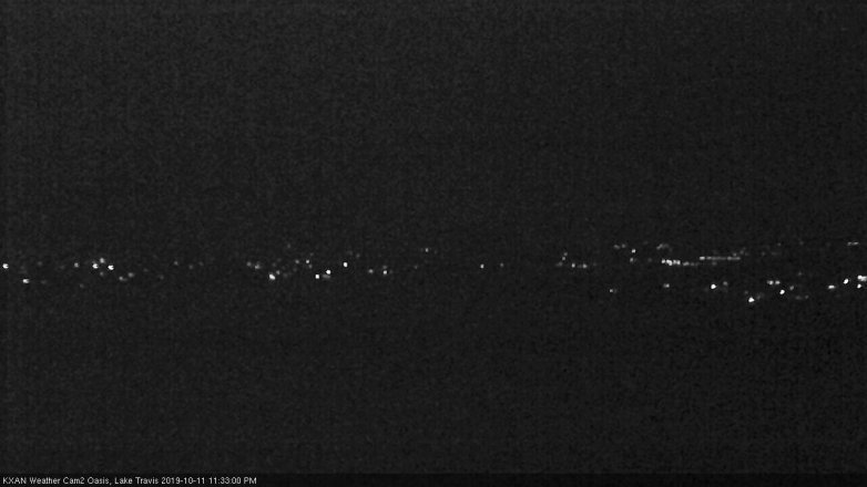 Lake Travis webcam, October 11, 2019 10:35 PM CT