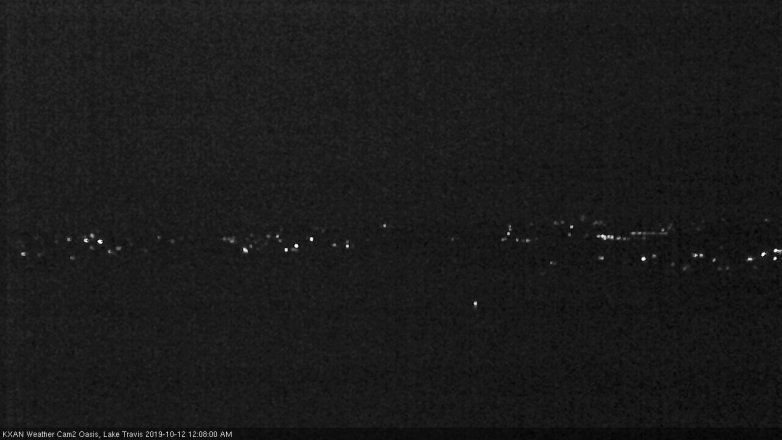 Lake Travis webcam, October 11, 2019 11:10 PM CT