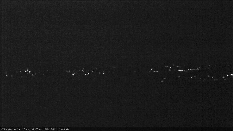 Lake Travis webcam, October 11, 2019 11:35 PM CT