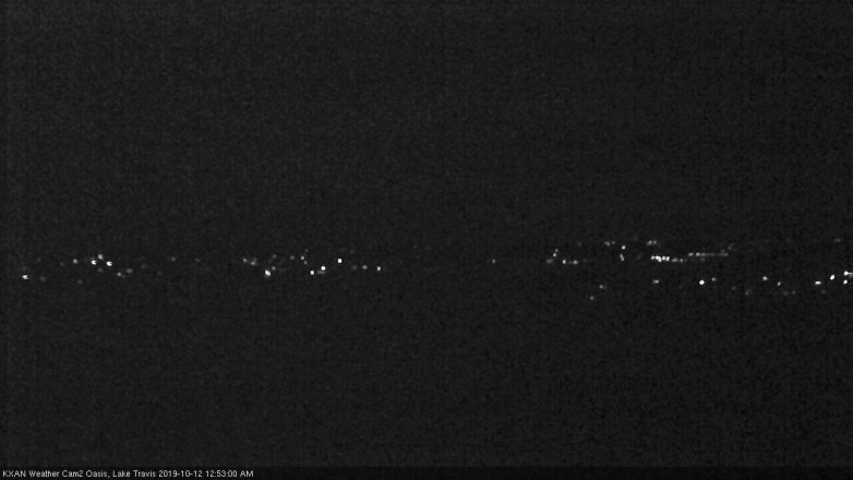 Lake Travis webcam, October 11, 2019 11:55 PM CT