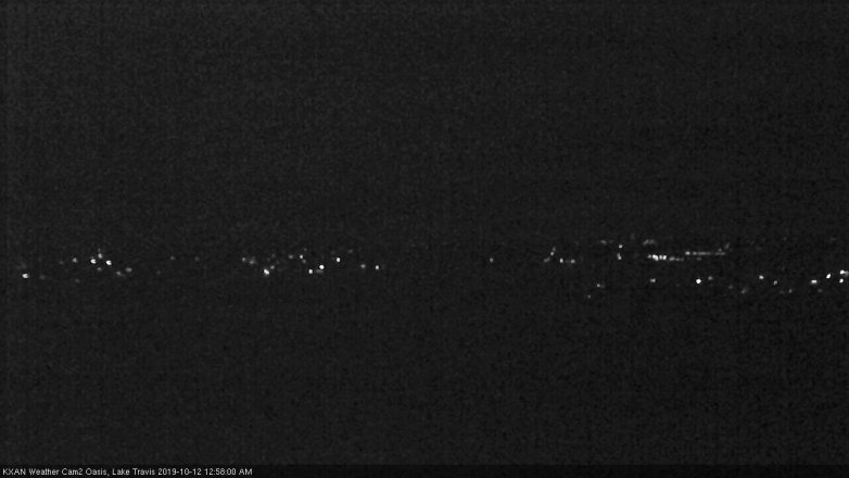 Lake Travis webcam, October 11, 2019 12:00 AM CT