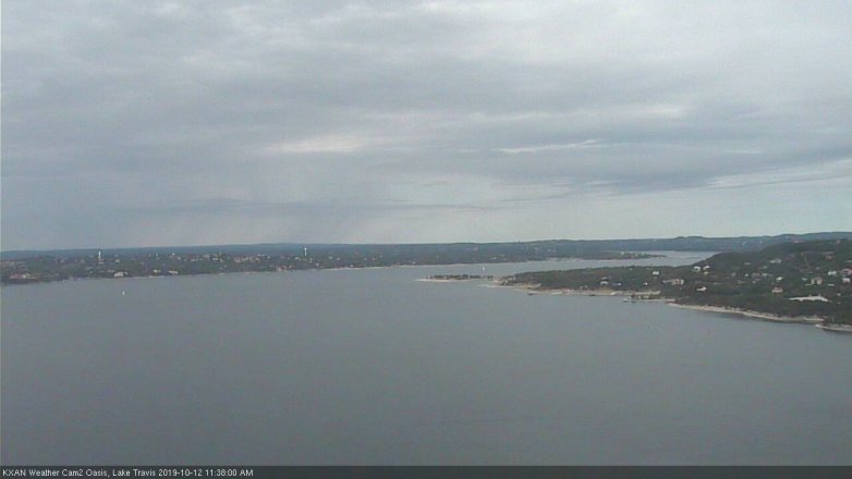Lake Travis webcam, October 12, 2019 10:40 AM CT