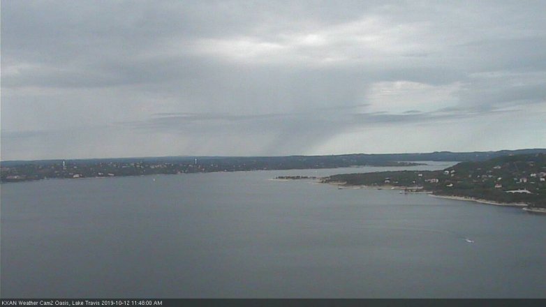 Lake Travis webcam, October 12, 2019 10:50 AM CT