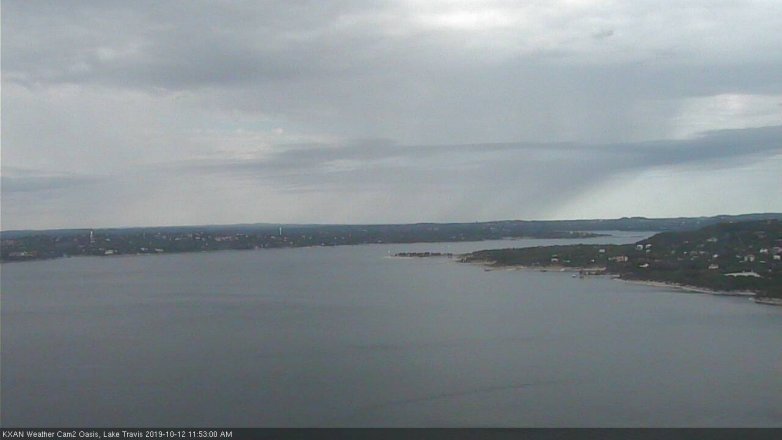Lake Travis webcam, October 12, 2019 10:55 AM CT