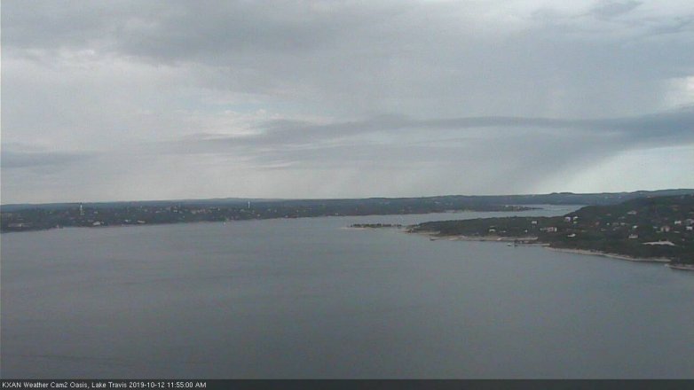 Lake Travis webcam, October 12, 2019 11:00 AM CT