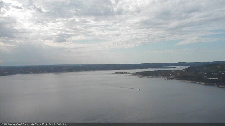 Lake Travis webcam, October 12, 2019 3:00 PM CT
