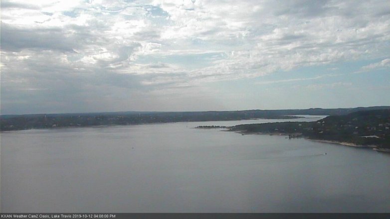 Lake Travis webcam, October 12, 2019 3:10 PM CT
