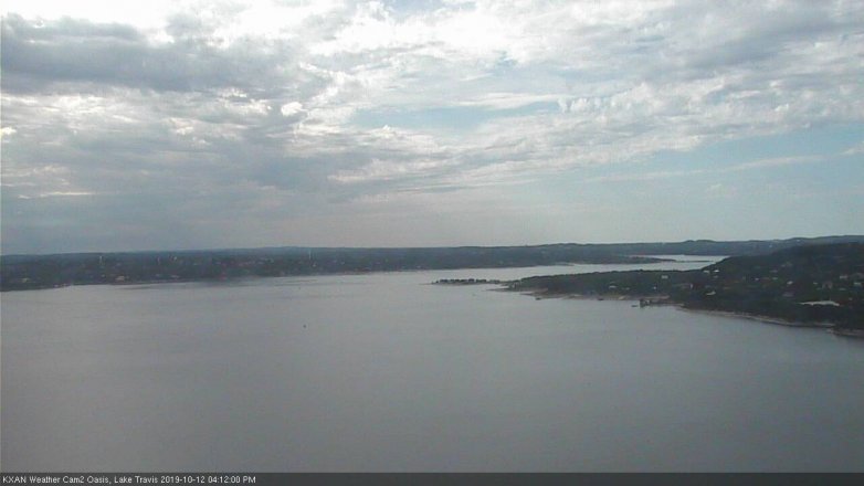 Lake Travis webcam, October 12, 2019 3:15 PM CT