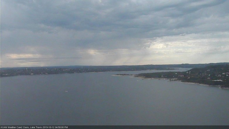 Lake Travis webcam, October 12, 2019 4:00 PM CT
