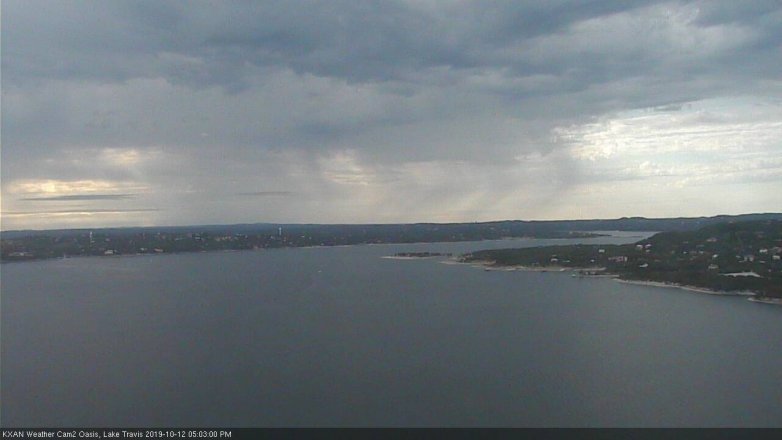 Lake Travis webcam, October 12, 2019 4:05 PM CT