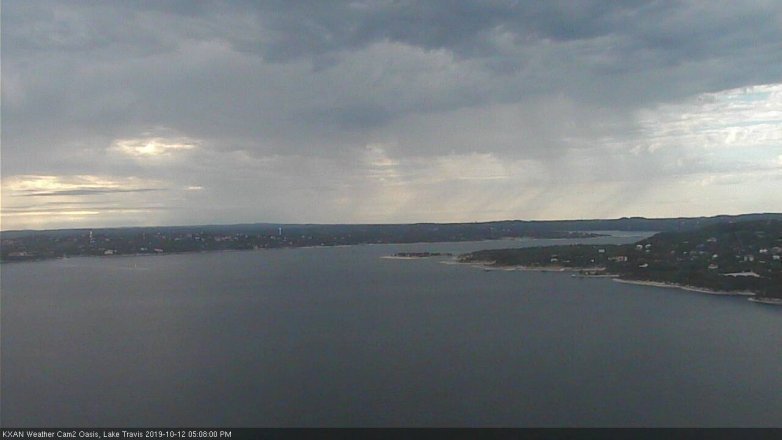 Lake Travis webcam, October 12, 2019 4:10 PM CT