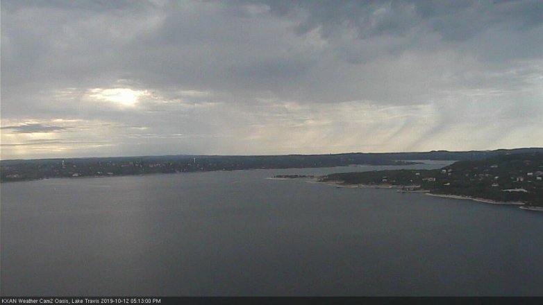 Lake Travis webcam, October 12, 2019 4:15 PM CT