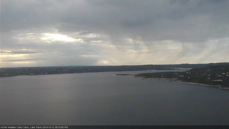 Lake Travis webcam, October 12, 2019 4:20 PM CT