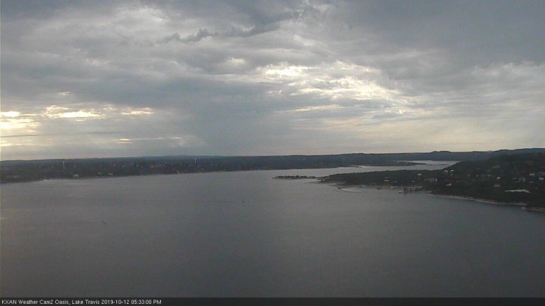 Lake Travis webcam, October 12, 2019 4:35 PM CT