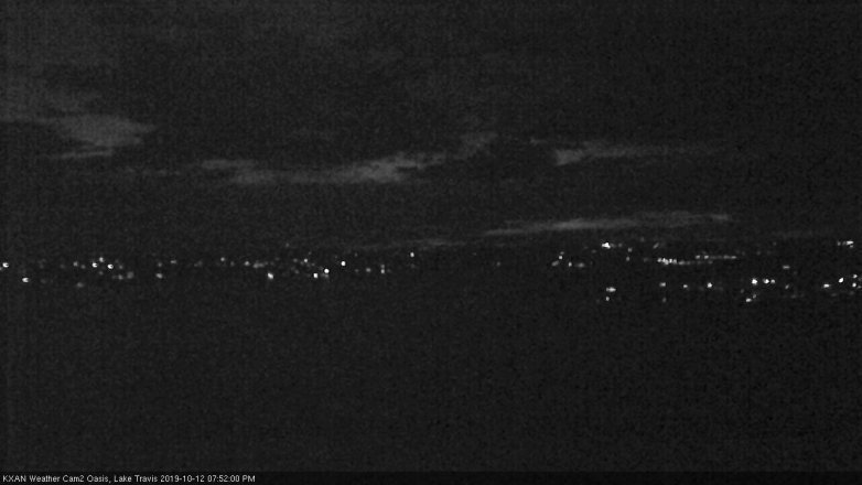 Lake Travis webcam, October 12, 2019 6:55 PM CT