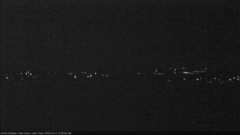 Lake Travis webcam, October 12, 2019 12:00 AM CT