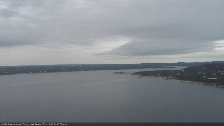 Lake Travis webcam, October 13, 2019 10:15 AM CT
