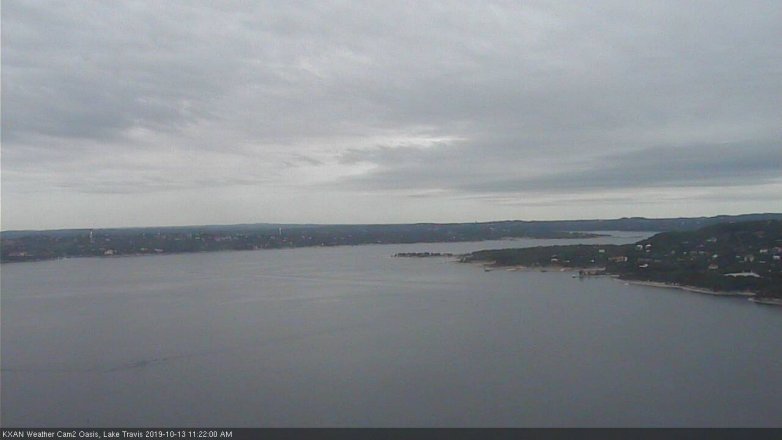 Lake Travis webcam, October 13, 2019 10:25 AM CT