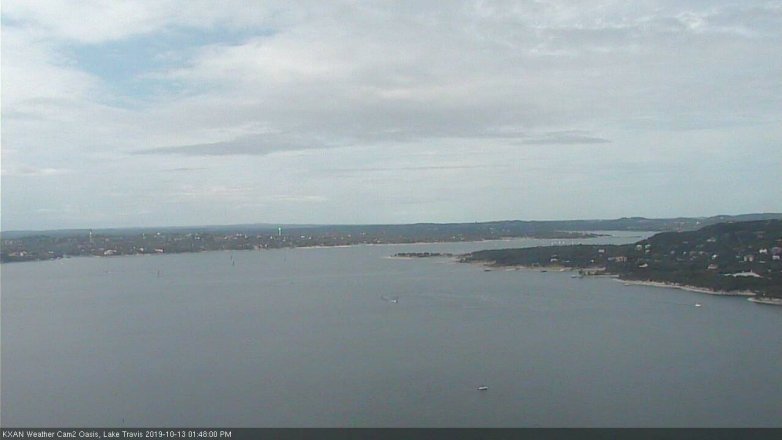Lake Travis webcam, October 13, 2019 12:50 PM CT