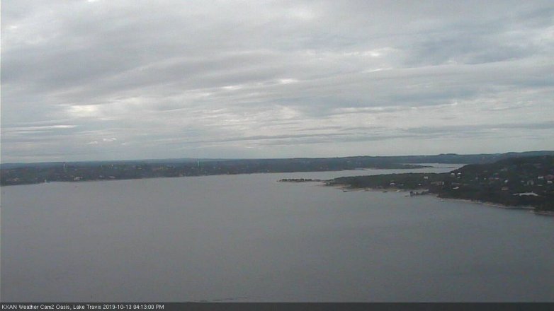 Lake Travis webcam, October 13, 2019 3:15 PM CT