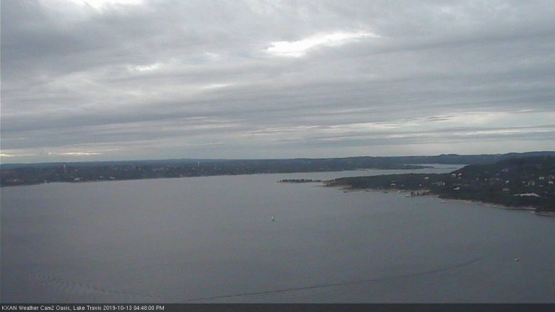 Lake Travis webcam, October 13, 2019 3:50 PM CT