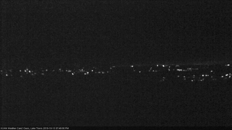 Lake Travis webcam, October 13, 2019 6:50 PM CT