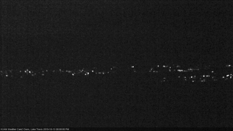 Lake Travis webcam, October 13, 2019 7:10 PM CT