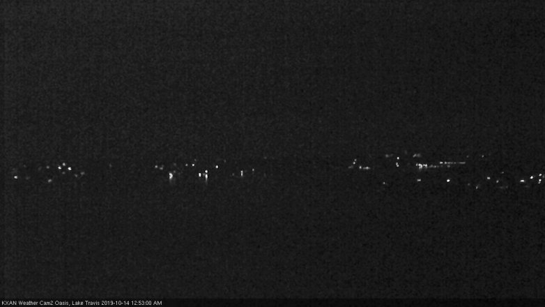 Lake Travis webcam, October 13, 2019 11:55 PM CT