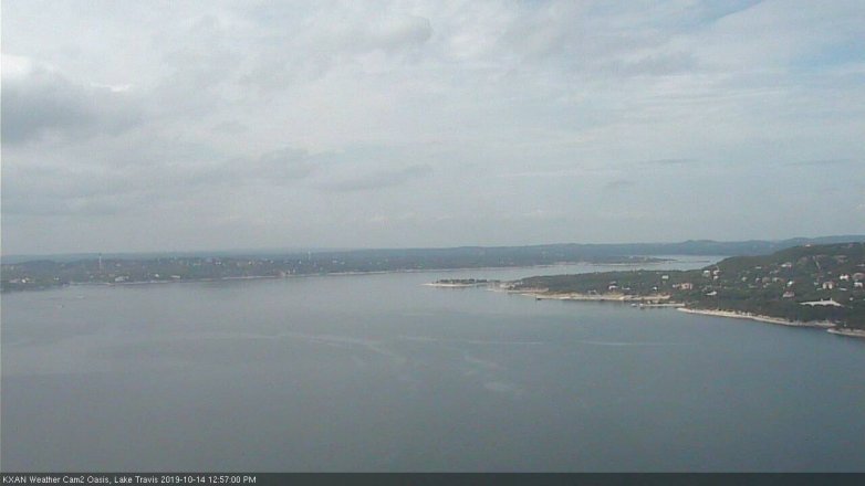 Lake Travis webcam, October 14, 2019 12:00 PM CT